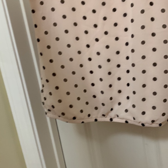Express Pink and Black Polka Dot Tank. Size M. - Picture 3 of 15